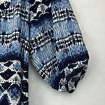 Chelsea & Theodore Boho tunic swim coverup dress 3/4 sleeves Sz Large Photo 2