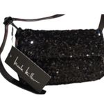 Nicole Miller NWT--BLACK SEQUIN HANDBAG Photo 4