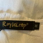 NWT ROYLAMP 2 Piece Outfits Sleeveless Square Neck Tops Wide Leg Pants / Pockets White Size M Photo 7