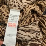 Missguided  petite animal print maxi skirt side slits size 4 Photo 8