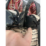 Tony Lama  Lindale Lace Up Boat Moccasin Shoes Women 9 Western Cowgirl Aztec Photo 7