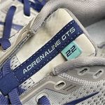 Brooks Adrenaline GTS 22 1203531B045 Women's Gray Running Shoes Size 10B Photo 3
