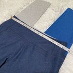 Outdoor Voices Leggings 7/8 Two Tone Color Block Leggings in Dipped Navy Blue Me Photo 5