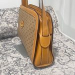 Gucci Vintage Micro GG Supreme Crossbody Bag in Mustard Brown Photo 4