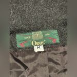 Orvis EUC  Dark Gray and Red Embroidered Floral Jacket size medium Photo 8
