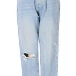 Betro Simone  Women Distressed Light Wash High Rise High Waist Mom Jeans Size 29 Photo 0
