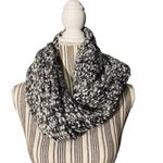 NY & CO Gray White Marbled Multi Color Short Loop Knit Scarf Women Photo 1