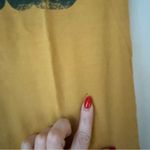 Dazey LA  Mustard Yellow Love More Graphic Tee S Photo 5