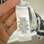 kim rogers  Black and White Chevron Maxi Skirt Size M Photo 4