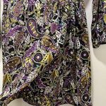 ZARA  Paisley Print Long Sleeve Mini Dress, XS, NWT Photo 11