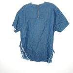 BDG Denim Fringe Hem Top size XS Photo 5