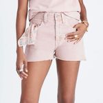 Madewell  x Where I Was From High Rise Jean Shorts Embroidered Heart Size 28 Photo 0
