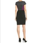 Sangria ColorBlock Tweed Old School Money Short Sleeve Sheath Dress 12 Photo 1