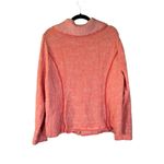 Blue Willi's Danish Coral Pink Full Zip Cardigan Women's Size XXL Photo 6