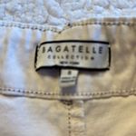 Bagatelle Cream Flare Wide Leg Crop Jeans Photo 2