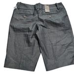 Mossimo Denim Mossimo Stretch Bermuda Shorts Womens Size 8 Modern Fit Dark Gray New With Tags Photo 3