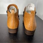 Lucky Brand Women's Basel Ankle Booties Caramel New Milled Old English Sz 7.5 Photo 7