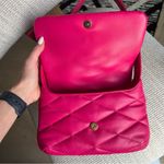 Saint Laurent YSL Le 57 Hobo Bag in Quilted Leather in Pink Bubblegum New Photo 6