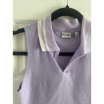 Aritzia Sun Deh  Womens XS Purple Collared‎ Cropped Polo Tennis Core Preppy Photo 2