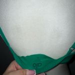 Alo Yoga  Ribbed Manifest Bra in Green Emerald Medium Limited Edition NWOT Photo 3
