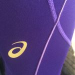 ASICS NEW Motion Dry Purple Leggings NWT $55 Women's XS Photo 4