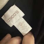 Chico's Women's Black Tie Back Lightweight Knit Sweater Size 2 Photo 5