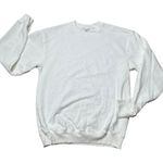 Sporty & Rich Crew Neck White Sweatshirt Oversized Street Wear Size XS Photo 0