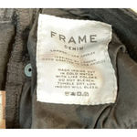 Frame  Denim Size 29‎ Le Skinny De Jeanne Jeans Black Distressed Raw Hem Photo 3