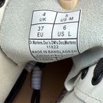 Dr. Martens Like New Woman’s White Leather Combat Boots with Black Laces Size 5 Photo 8