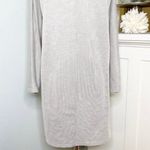 Donni Draped Cardigan Ribbed Sweater Duster Tan Taupe Size M Photo 10