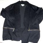 Carmen Marc Valvo BLACK cardigan Photo 1