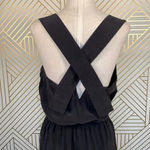 Derek Lam  10 Crosby Black Silk Criss Cross Dress‎ Photo 7