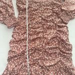 SheIn  Floral Long Sleeve Dress - Mauve Photo 2