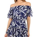MISA Los Angeles Caroly Dress in Navy Multi Photo 0