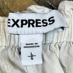 EXPRESS  Elastic Neck Off The Shoulders Bell Short Sleeve Blouse Large Photo 8