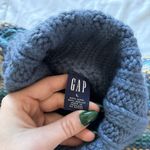 Gap Vintage 90s Womens Size Small Blue Striped Wool Knit Sweater Holiday Fall Photo 5