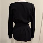 NWT Evereve Jamison Cinch Waist sweater Sz M Black Size M Photo 3