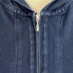 Ralph Lauren Polo Faded Navy Full Zip Hoodie Red Pony Logo Hooded Sweatshirt M Photo 2