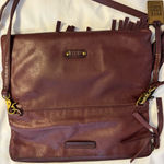 Frye  Brown Leather Fringe Crossbody Bag Boho Western Festival Purse Photo 6