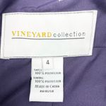 Vineyard Collection Women 4 Bridesmaid‎ Dress Strapless Purple Twist Chiffon Photo 7