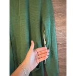 Cyrus   cardigan opene pockets knit cotton sz small green career office fall Photo 2