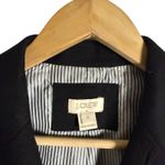 J.Crew Original Schoolboy Black Wool Classic Blazer Jacket Size 12 Photo 4