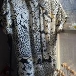 Nicola Antoni VTG 80s Nicola  animal print top Photo 4
