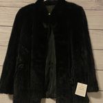 Bifano’s Dallas Black Real Mink Fur Coat Size Small Vintage Photo 0