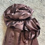 ZARA Voluminous Flower Rosette Bronze Metallic Strapless Mini Dress Size Small Photo 5