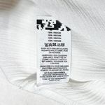 ASOS New Design Sleeveless V-Neck Tie Back Beach Romper Cover-Up White Size 4 Photo 16