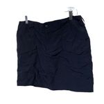 Eddie Bauer  Black Nylon Mini Skirt Size 10 Gorpcore Outdoorsy Hiking Camping. Photo 1