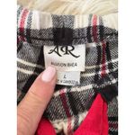 Allison Rhea Plaid Pajama Pants Lounge Sleepwear Heart Patch Womens L Black Size L Photo 4