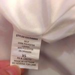 Sienna Sky  Dress Midi High Low Wrap‎ V neck Dress White & Black Dotted Size XS Photo 5