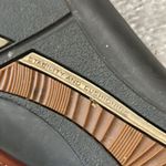 Ariat  Black Brown‎ Woven Leather Small Wedge Buckle Strap Sandal Size 8 Photo 10